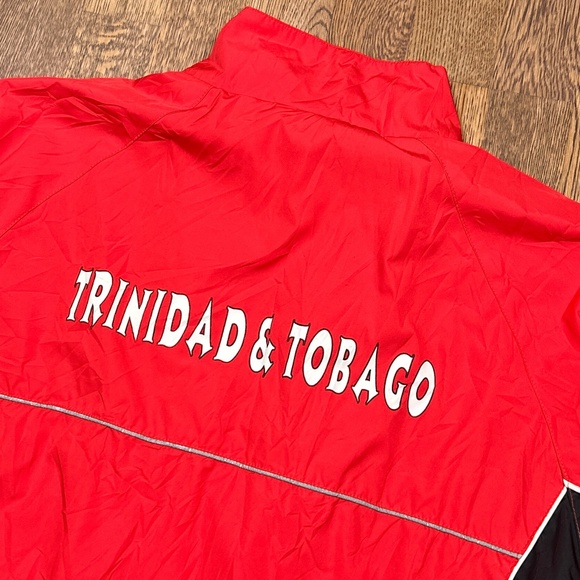 Vintage Y2K Reebok Trinidad & Tobago National Track & Field Team Jacket Mens L - Picture 9 of 12